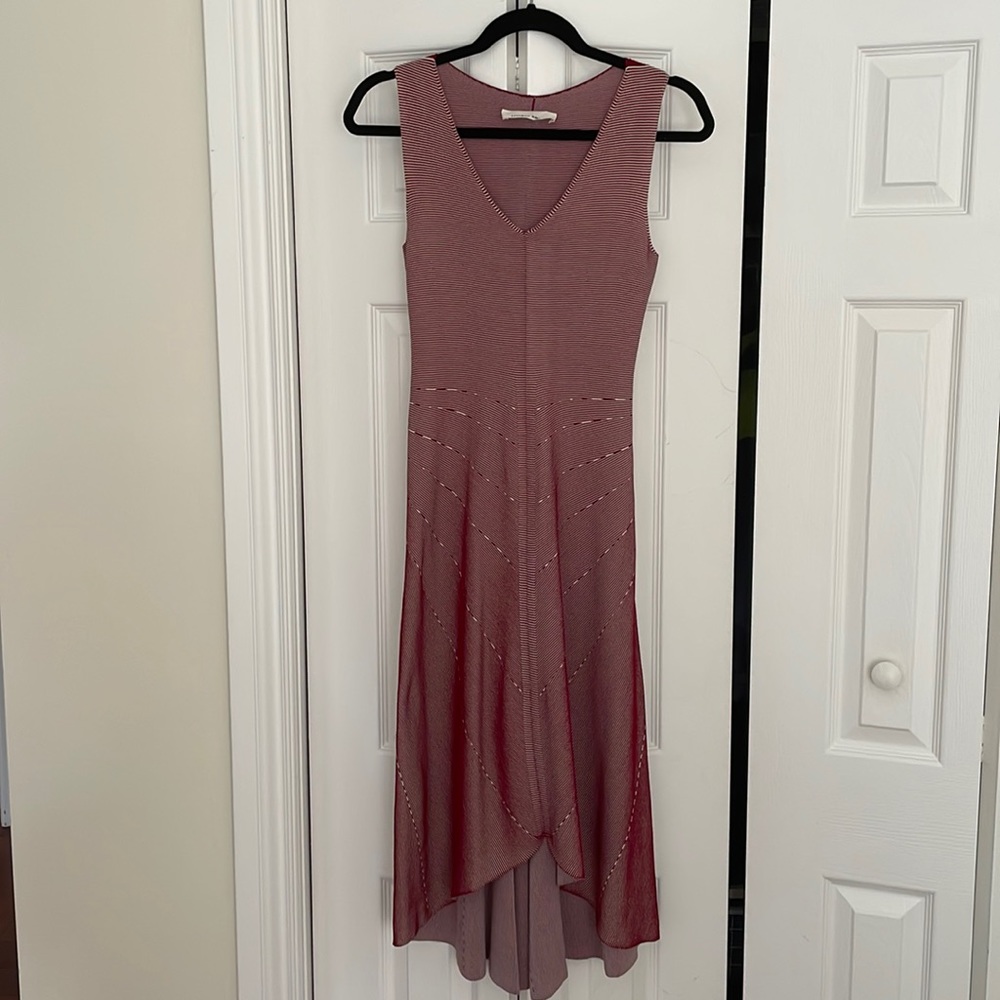 Maroon Liviana Conti dress sz small (stretchy)
